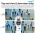 Dahua P5D-5F-PV 10MP Dual-Lens Smart Wifi IP Camera